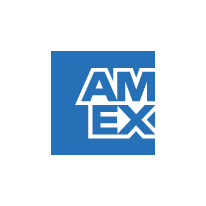 Logo of credit card provider American Express, a client of on-IDLE.