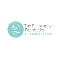 Logo of a philosophy education charity, a client of on-IDLE.